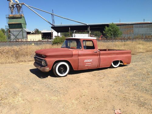 1963 chevy c10 short bed rat rod/shop truck air ride patina from california