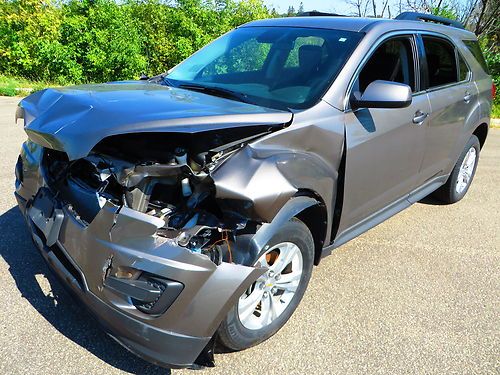 2012 chevy equinox lt fwd 2.4 4cyl 32mpg repairable salvage