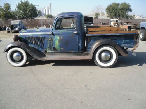 1935 dodge pick up truck,rare,hot rod, custom,patina,
