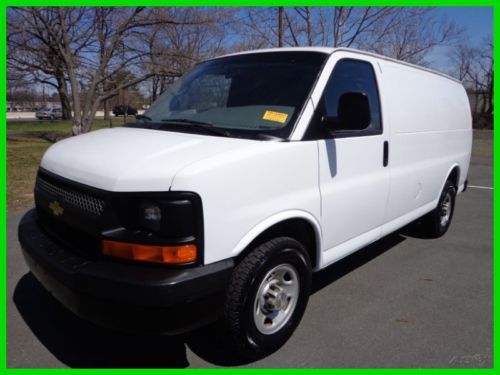 2007 chevy 2500 cargo van clean carfax 21 service records newer tires no reserve