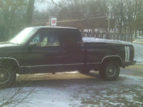1994 chevy chevrolet 2wd 6.5 turbo diesel truck ext.cab