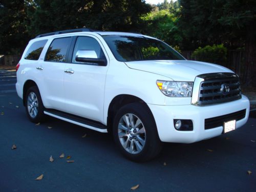 2012 toyota sequoia 4wd limited (original owner) with navi and dvd 4x4