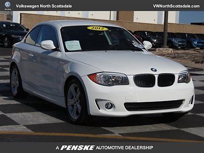 128i 1 series low miles 2 dr coupe 6-speed gasoline 3.0-liter dual overhead c al