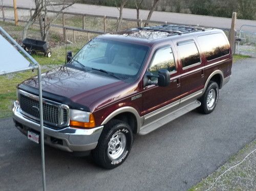 2001 ford excursion limited 4x4 v10 6.8 1 ton suv, loaded, nice &amp; very clean