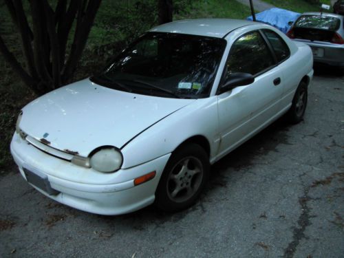 1997 dodge neon 2-door coupe in rough condition; needs repair!!