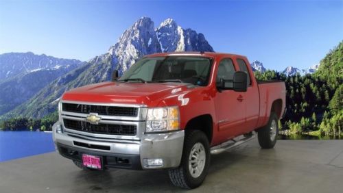 09 chevy silverado 2500hd ltz 4x4 extended cab diesel leather seats sunroof