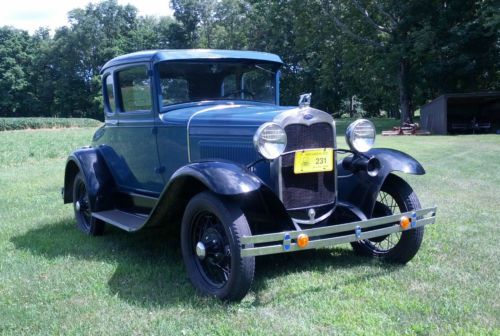 1930 ford model a - 2 dr. coupe w&#039; rumble seat - low reserve