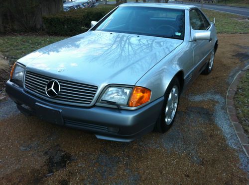 1991 mercedes-benz sl500 extra nice clean cafax hardtop free shipping!