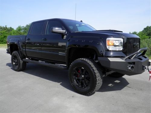 Black ops edition by tuscany 20&#034; black wheels winch 6&#034; pro comp lift raised hood