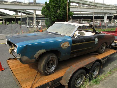 1966 ford torino gt s code convertible w/complete ford fairlane 351 for parts