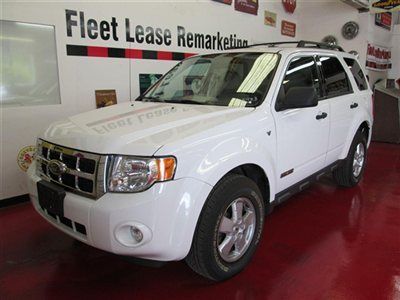 No reserve 2008 ford escape xlt fwd, 1 owner off corp.lease
