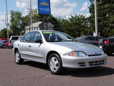 We finance everybody - 02 silver cavalier auto great first car only 60k miles!