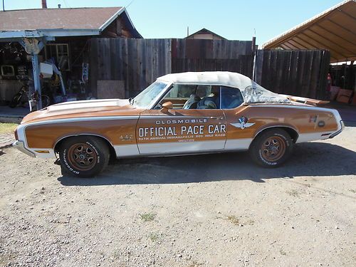 1972 oldsmobile w30 ,442 4spd , 2dr hardtop ,choptop clone pace car