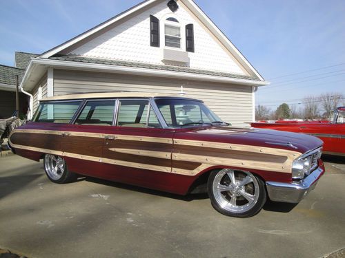 1964 ford resto-mod station wagon country squire  hot-rod (all-new) cold air