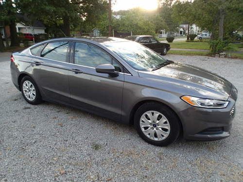 2013 ford fusion s, salvage, runs and drives, never been wrecked, sedan, mpg