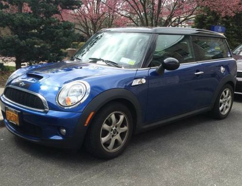 2009 mini cooper clubman s - 52500 miles - electric blue - moonroof - great cond