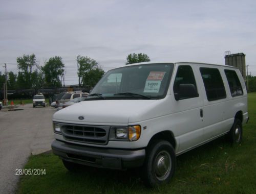 1998 e-350 cng dedicated low low mile passenger van