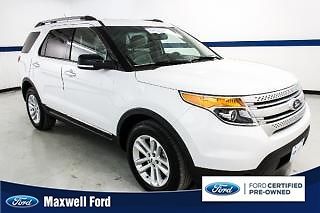 13 ford explorer xlt comfortable leather seating, certified preowned, we finance