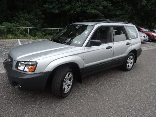 2004 subaru forester, no reserve, looks and runs great, one owner, no accidents
