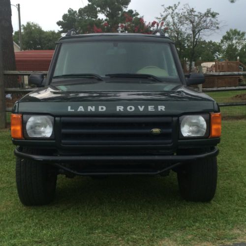 Land rover discovery 2000 green tan leather 140k miles lr3 18&#039;s w/ great tires