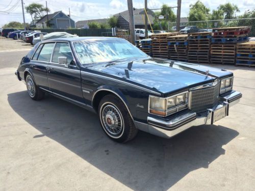 Mint condition blue 1983 cadillac seville only 36,963 miles
