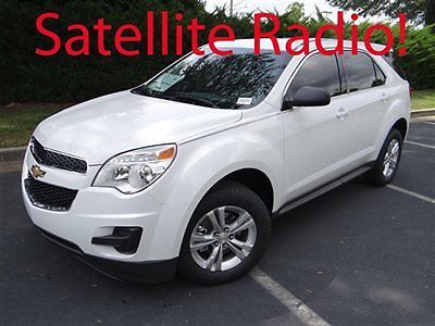 Chevrolet equinox fwd 4dr ls new suv automatic 2.4l 4 cyl summit white