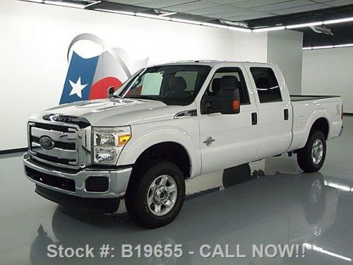 2013 ford f250 xlt crew 4x4 diesel 6pass tow alloys 15k texas direct auto
