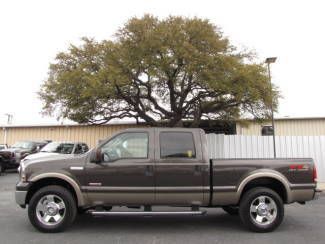 F250 lariat leather pwr opts cruise 6 cd 6.0l powerstroke diesel v8 4x4 fx4 20's