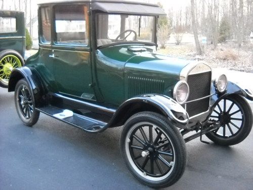 Vintage 1926 model t ford 2 door coupe 2 tone paint hot rod gasser show car