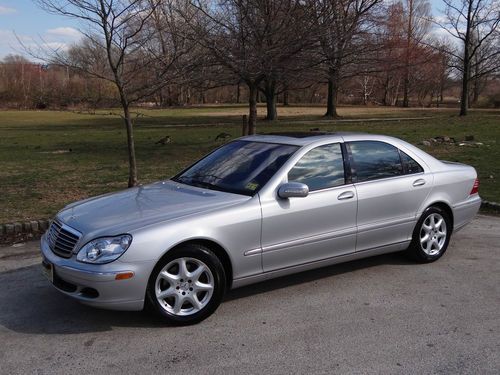 2003 mercedes s500 4matic silver with black interior 123k new tires, new brakes,