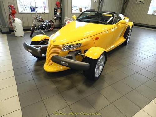 1999 plymouth prowler *yellow-ex.clean-only 3k!!-stock*