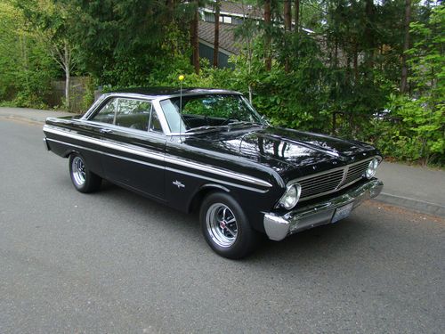 1965 ford falcon real-deal sprint, born black, pristine car, not mustang