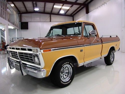 1974 ford f-100 short-bed styleside, factory a/c, only 41,711 original miles!