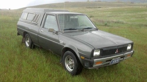 1985 mitsubishi diesel pickup: runs great, nice shape, ranger d-50 isuzu vw