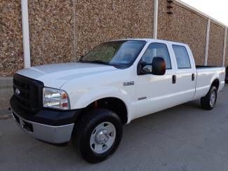 2007 ford f250 xl crew cab long bed-powerstroke diesel-fx4-4x4-clean