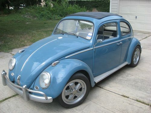1963 volkswagen beetle bug vw ragtop