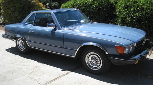 1984 mercedes 380sl convertible roadster, extremely nice and well kept