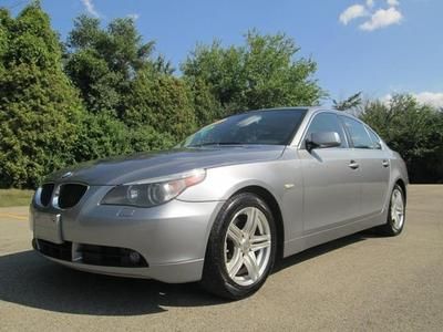 2007 bmw 530i one owner fully loaded! low reserve, 17 inch wheels moonroof $ave!
