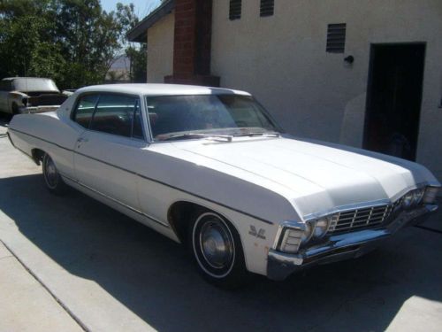 1967 chevrolet caprice 2 door automatic 396 solid and complete rust free car