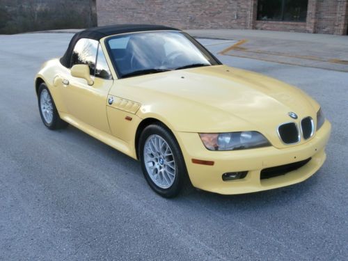 1998 bmw z3 roadster convertible 2.8l only 68k miles !! 1-owner !! like new !!