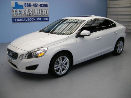 We finance!!!  2012 volvo s60 t6 awd turbo roof heated leather 35k texas auto