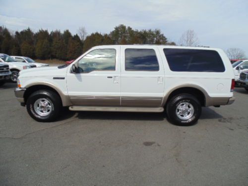 Low mile rust free 2002 ford excursion limited 4x4 7.3l powerstroke diesel