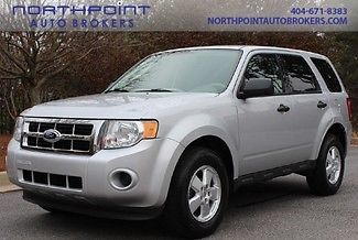 2011 ford escape xls silver one owner clean carfax bluetooth satellite radio