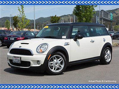 2009 mini cooper s clubman: exceptionally clean, offered by mercede-benz dealer