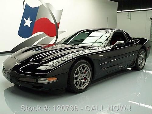 2003 chevy corvette z06 405 hp 6-spd leather hud 29k mi texas direct auto