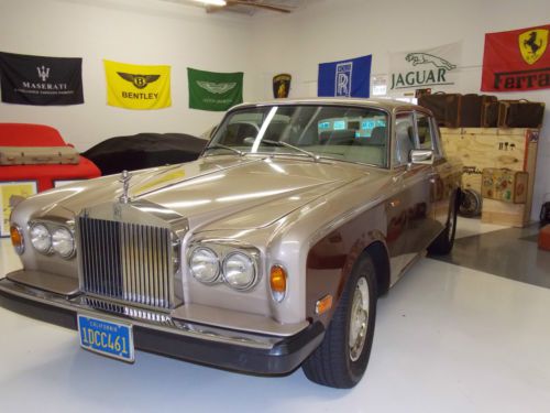 1979 rolls-royce silver shadow original owner in like new condition 56k miles.