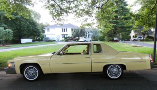 1977 cadillac coupe deville 14,000 original miles original paint