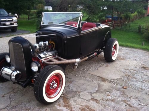 1931 ford roadster with rumble seat - steel brookville body