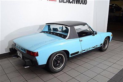 No reserve!! rare ~ porsche 914 1.8, low miles! call with questions!