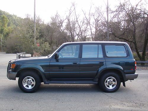 1997 toyota land cruiser base sport utility 4-door 4.5l, two owner, no reserve